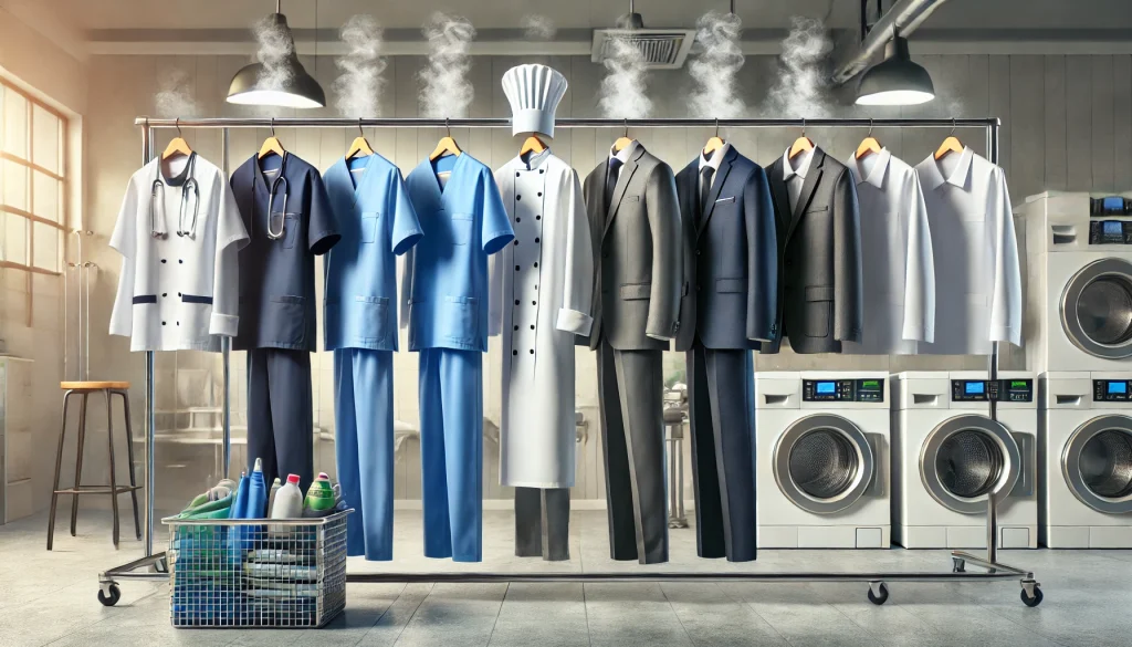 nettoyage d'uniformes